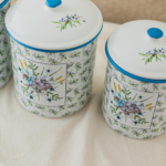 SETx3 CONTENEDORES CON TAPA FLORES Y OLIVO - Imagen 3