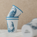 VASO CÓNICO CHICO AZUL GALLO - Imagen 4