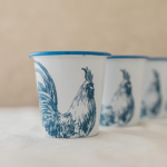 VASO CÓNICO CHICO AZUL GALLO