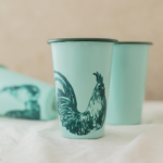 VASO CÓNICO MEDIANO VERDE GALLO - Imagen 2