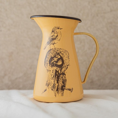 JARRA ALTA BORDE MARRÓN HORNERO