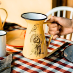 JARRA ALTA BORDE MARRÓN HORNERO - Imagen 2