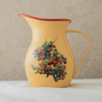 JARRA BOMBÉ BORDE ROJO PIQUILLÍN