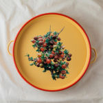 FUENTE CIRCULAR GRANDE BORDE ROJO PIQUILLÍN