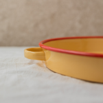 FUENTE CIRCULAR GRANDE BORDE ROJO PIQUILLÍN - Imagen 3