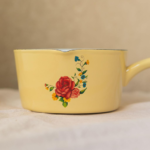 COMBO > 4 COLADORES ROJO + 4 HERVIDORES CON MANGO ROSAS - Imagen 3