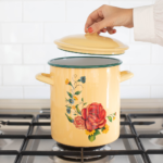 COMBO > 2 OLLAS BORDE VERDE + 2 OLLAS BORDE ROJO ROSA - Imagen 4