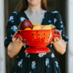 COLADOR ENLOZADO ROJO - Imagen 2