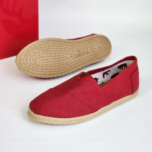 ALPARGATA NAICO ROJA