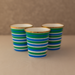 VASO CÓNICO CHICO AZUL VERDE - Imagen 6