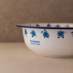 BOWL ENSALADERA REDONDA XL FLORES AZULES - Imagen 3