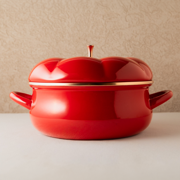 CACEROLA MEDIANA CON ASAS TOMATE