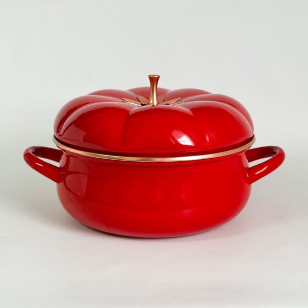 CACEROLA MEDIANA CON ASAS TOMATE