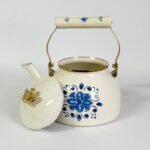 PAVA FLORES AZULES - Imagen 2