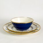 PLATO CHICO FLORES AZULES - Imagen 2